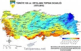Türkiye Toprak Sıcaklıkları